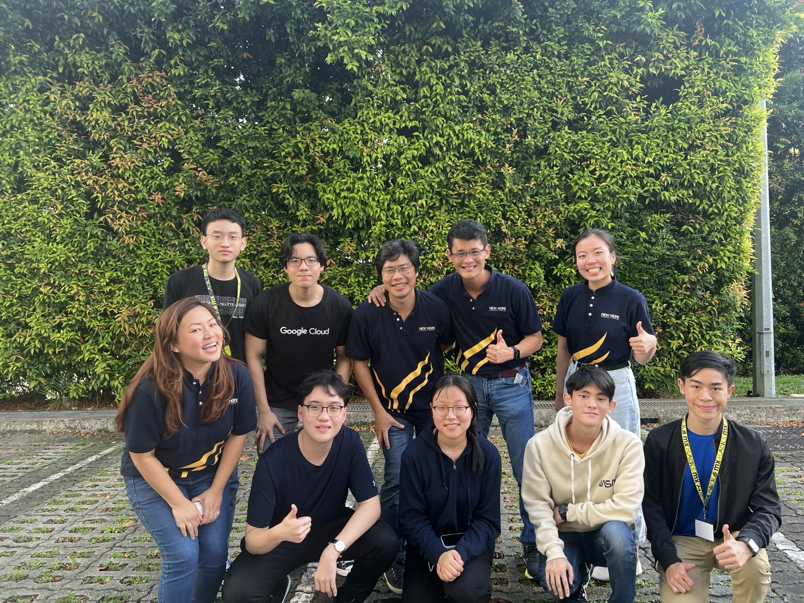 Team at MXHacks 2022 by Mendix and Siemens