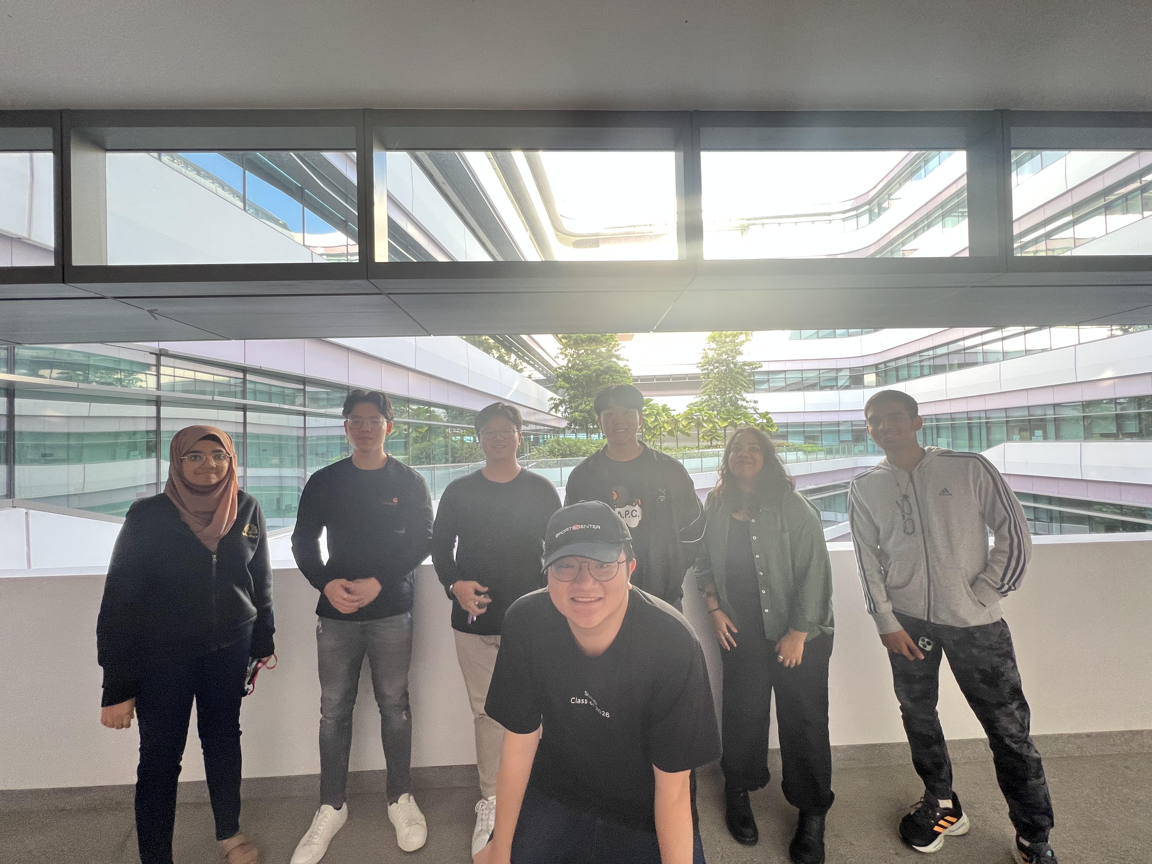 SUTD x ESSEC Create4Good Hackathon moment