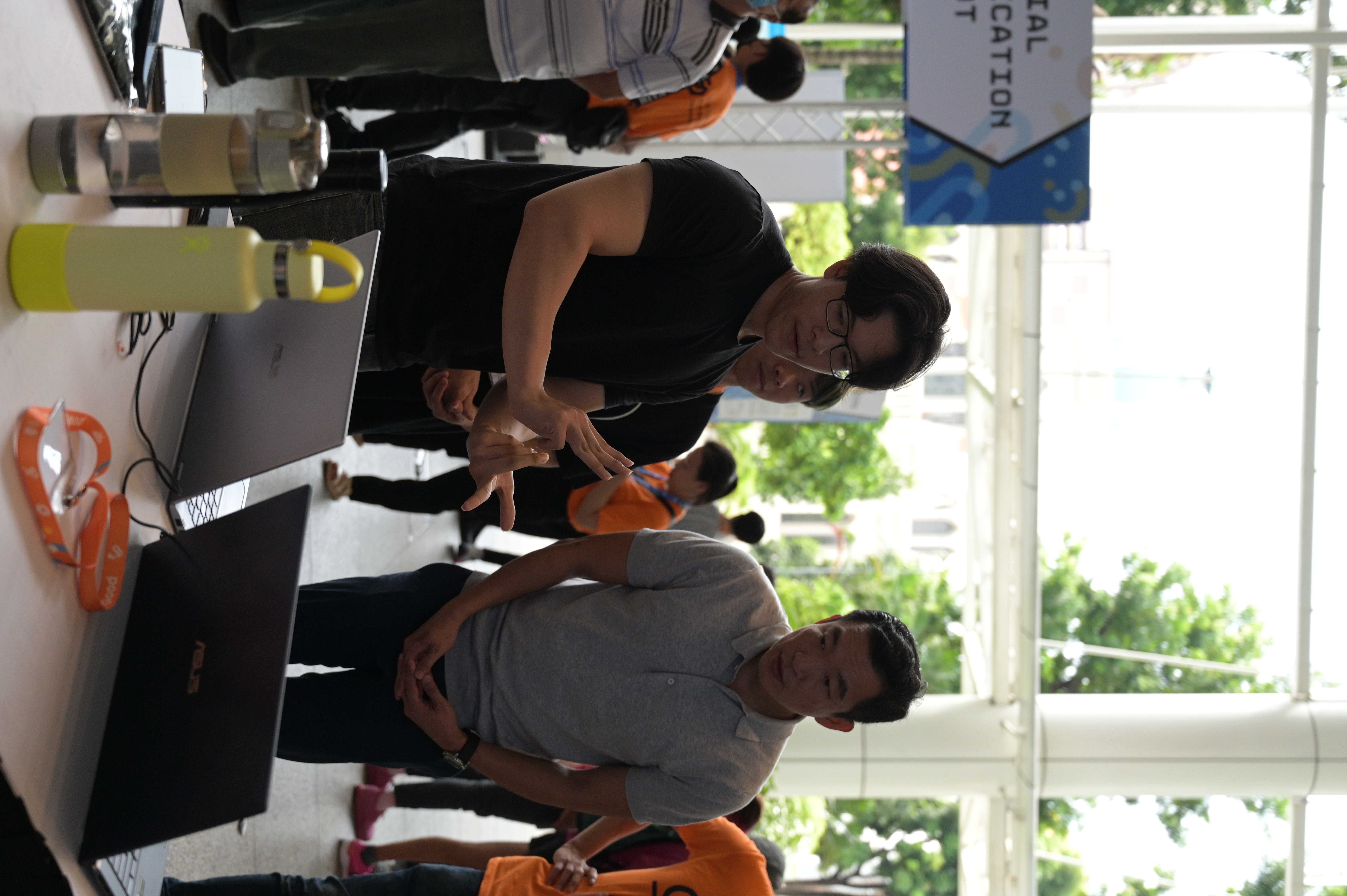 Tech for Good 2022 — HearAll booth